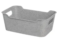 Корзинка универсальная "Mango" 2,4л. 230х160х90мм (гранит серый) 223300235/06 Гранит - фото