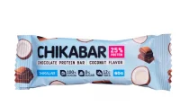 Батончик глазированный ТМ "CHIKALAB" с начинкой"Кокос" 60 гр   - фото
