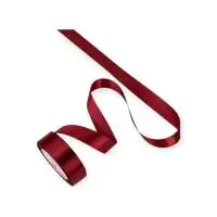 Лента тканная атласная 25мм*25Y Бордо, F014-25/48 Бордо - фото