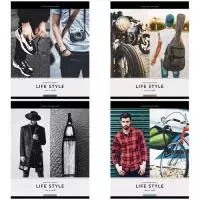 Тетрадь 48л клетка ArtSpace "Стиль. Life style"  - фото