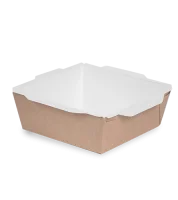 Коробка 900 мл 135/150*135/150*48 OSQ OpSalad 900 (50/400) Коричневый - фото