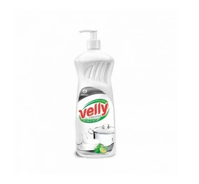 ГрассСредство для мытья посуды «Velly» Premium лайм и мята, 1000 мл  - фото