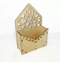 Ящик конверт для цветов №15 (17*6,5*25,5)  - фото