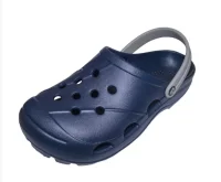 Сабо мужские "Ола" фиолетово-синий/дымчатый серый, 44 размер, арт. СБ-503 Фиолетовый - фото