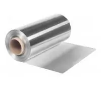 Фольга алюминиевая 12см*100м Серебро - фото