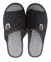 Обувь домашняя мужская (черный) р.43, 305.02 Обувь домашняя мужская (черный) р.43, 305.02 Черный - фото