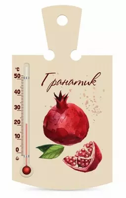 Сувенир термометр "Кухонная дощечка"  - фото