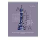 Тетрадь КЛЕТКА 48л. АЛГЕБРА «ТАЙНА ЗНАНИЙ» А5, Т48-1387 (80)  Микс - фото