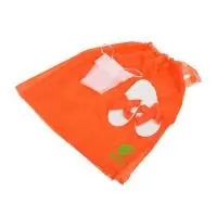 Одноразовый набор д/женщин, для бани и сауны (парео, тапочки, трус), оранж "Банные штучки" 33302/20  - фото