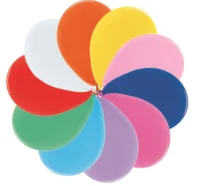 Шар латексный Sempertex (12''/30 см) Ассорти, пастель, 50 шт. (1), Воздушные шары Микс - фото