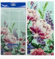 Скатерть для пикника Мятное утро 120*180/35 мкм, ПВД Мятный - фото