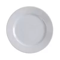 Тарелка мелкая 270мм белая "Тренд" 8С1516 Белый - фото