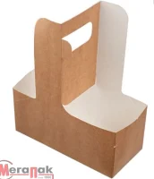 Держатель для 2-х стаканов с ручкой CUPHOLDER 160х80х80 1/25шт  - фото