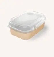 45шт Коробка с купольной PET крышкой OSQ CASE BOWL 860 Коричневый - фото