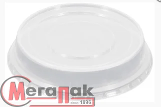 Крышка У д/контейнера 1/25 250,350,500,750  М-132 138 высокая Крышка У д/контейнера 1/25 250,350,500,750  М-132 138 высокая Прозрачный - фото