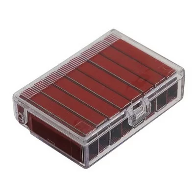 Скоба 24/6 Кангаро красная (800 шт)  - фото