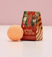 Бомбочка для ванны 40 г, аромат пряного апельсина, 10501306 оранжевый - фото