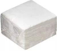 Салфетки целлюлозные ПАВА 1/100 Белый - фото