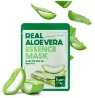 KR FarmStay Маска-салфетка для лица "Алоэ" Real Essence Mask, 23мл  - фото
