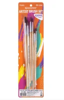 Кисти набор 6шт/уп "Darvish" (белка No1,2,3,4,5,6) 001702 DV-254 (125) Darvish  - фото