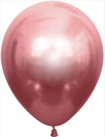 Шар латекс(1) (12''/30 см) Розовое золото (526), хром, 12 шт  - фото
