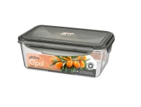 Контейнер для продуктов OPAL (Тритан) прямоугольный 1,35л (черный) (12) 433146913 Черный - фото