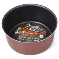 Форма для кулича 18см*30, ЭТ-70476 (30) Эстет Коричневый - фото