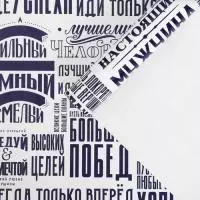 Бумага упаковочная глянцевая «Больших побед» в листах , 60 × 90 см  - фото