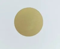 Наклейка Круг d25 1/200 золото Золотой - фото