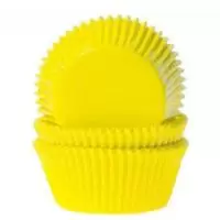 Формочки д/выпечки Д40 Н22,5 (Н20) желтые BC-GS1502 1/100 Желтый - фото