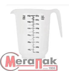 Кувшин мерный  Plast Team 1л 155х120х150 мм натуральный, арт. PT305310999 Прозрачный - фото