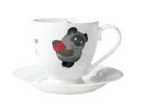 Пара чайная круглая 440мл Винни Пух п/уп HD2306-14CS (24) Белый - фото