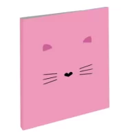Скоросшиватель пластиковый A4 №1School Kitty розовая 1408790 (20) Розовый - фото