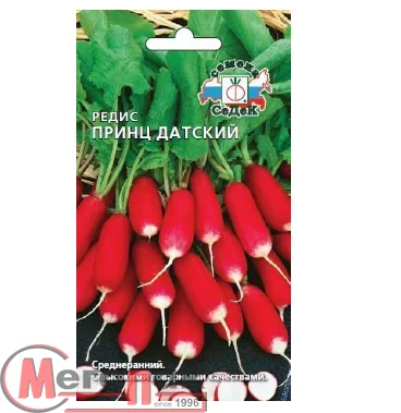 редис Принц Датский (Евро, 2)  - фото