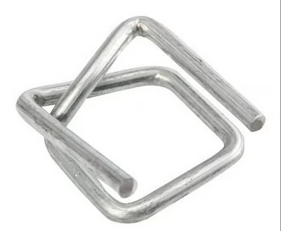 Пряжка металлическая СВ-4/PR-13  13мм 1/1000 для полипропиленовой стяжной ленты  - фото