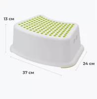 Табурет детский 37х13х24 см, белый, ФОРСИКТИГ FORSIKTIG 602.484.18 Белый - фото