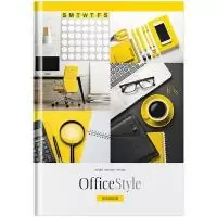 Бизнес-блокнот А5 OfficeSpace "Офис. Office Style" глянцевая ламинация, 80 листов  - фото