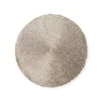 Салфетка сервировочная на стол Доляна «Соломка», d=38 см, 1 шт, цвет золото, 5130324 Золотой - фото