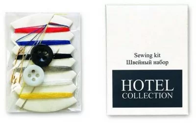 Швейный набор в картонной упаковке Hotel Collection, 100 шт  - фото