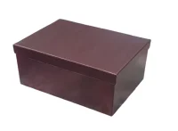 Kоробка K485 12*18,5*6,5 Бордо - фото