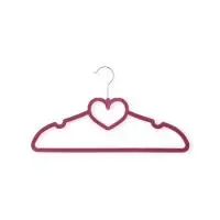 Вешалка-плечики р.44-46 сиреневый бархат, 39,5*22см, мет/крюч, 048415, 1 шт Сиреневый - фото