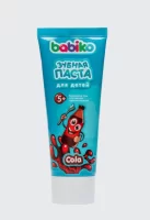 Зубная паста Кола 5+ BABIKO KIDS STORY, 50-442/33  - фото