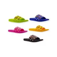 Шлепанцы из ЭВА, детские р.30-35, ТМ Эмальто (цвет в асс-те), 603В-82 (6) Микс - фото