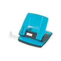 Дырокол металлический BRAUBERG "ULTRA", до 20 листов, голубой, 228759 Голубой - фото