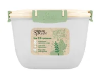 Контейнер для продуктов Green Republic герметичный 1,35л квадратный лён SE2244GR (18)  - фото