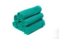 Салфетка махровая, гладкокрашеная, 30*30, 380 г/м2, цвет: 603-ярко-зеленый, арт. ВТ 30-30Г Зеленый - фото