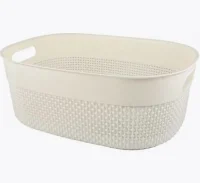 Корзина для хранения OSLO 12л молочный туман, арт. PT1352МЛ-14  - фото