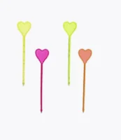 ШПАЖКА  8,5 СМ "СЕРДЕЧКО" 1/250 в пакете Р Разноцветный - фото