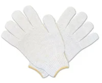 ПАРА Перчатки х/б белые 10 класс (4 нити) ЭКОНОМ Белый - фото