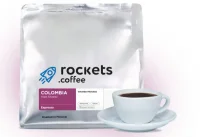 Кофе Rockets, Espresso #14 250гр в зернах Бразилия (60%ар /40% раб)  - фото